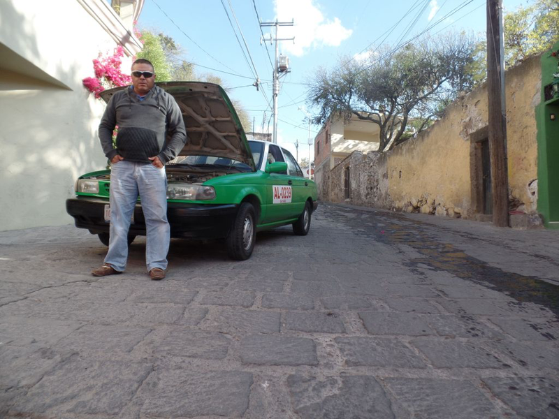 The best taxi driver in San Miguel, Mexico